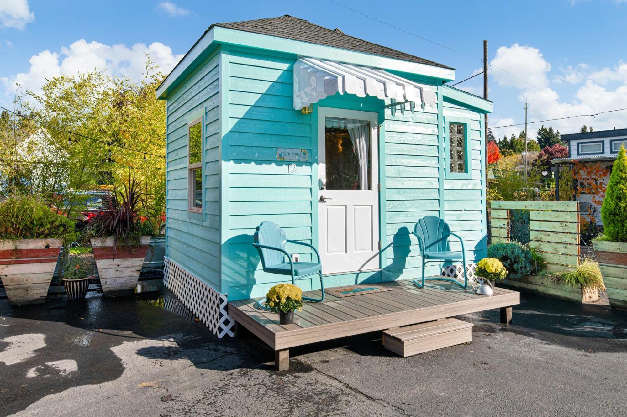Tiny Digs - Hotel Of Tiny Houses Портланд Стая снимка