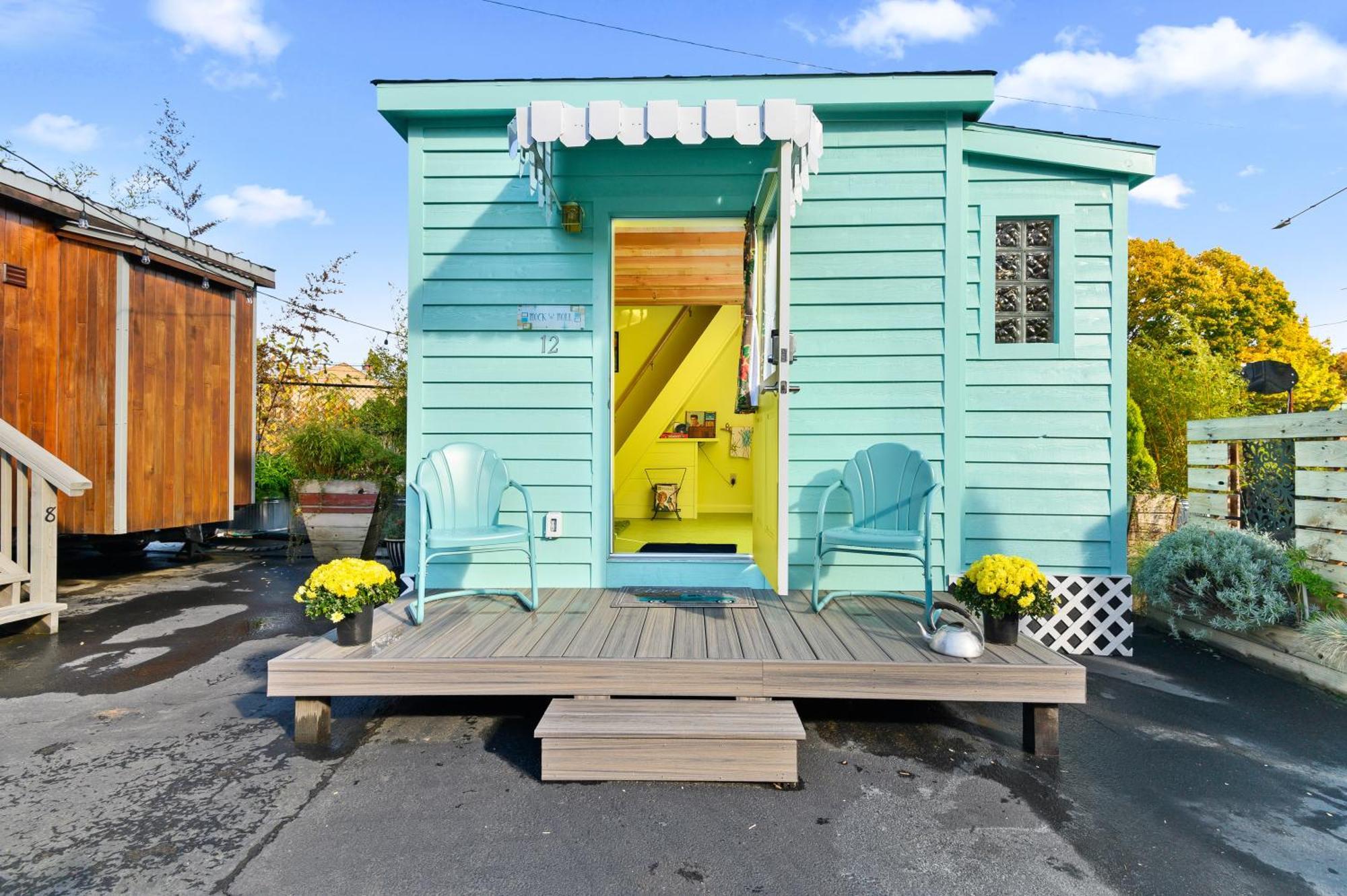 Tiny Digs - Hotel Of Tiny Houses Портланд Стая снимка