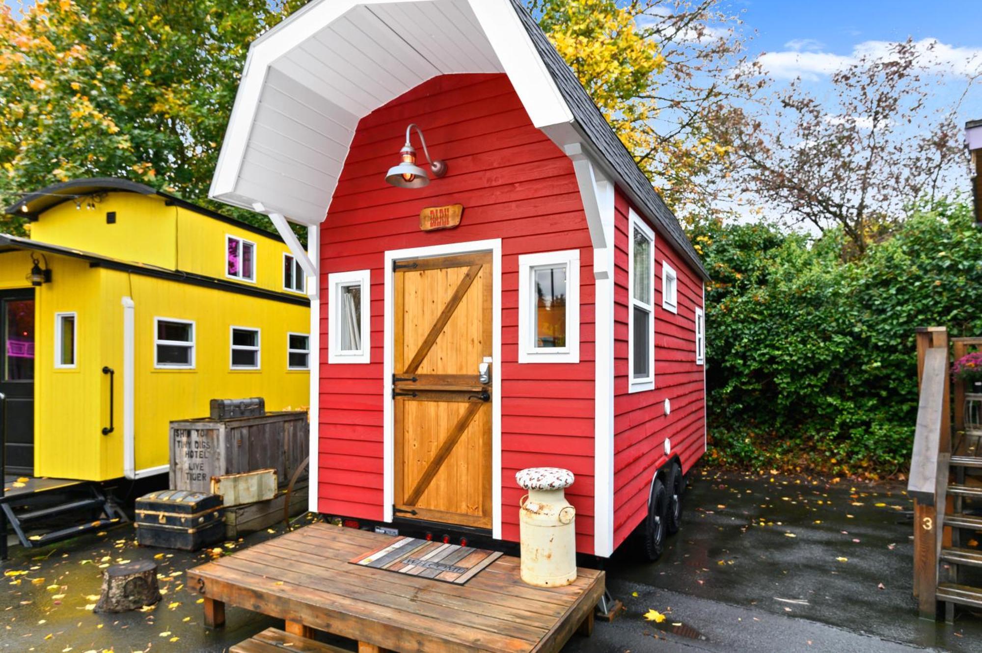 Tiny Digs - Hotel Of Tiny Houses Портланд Стая снимка
